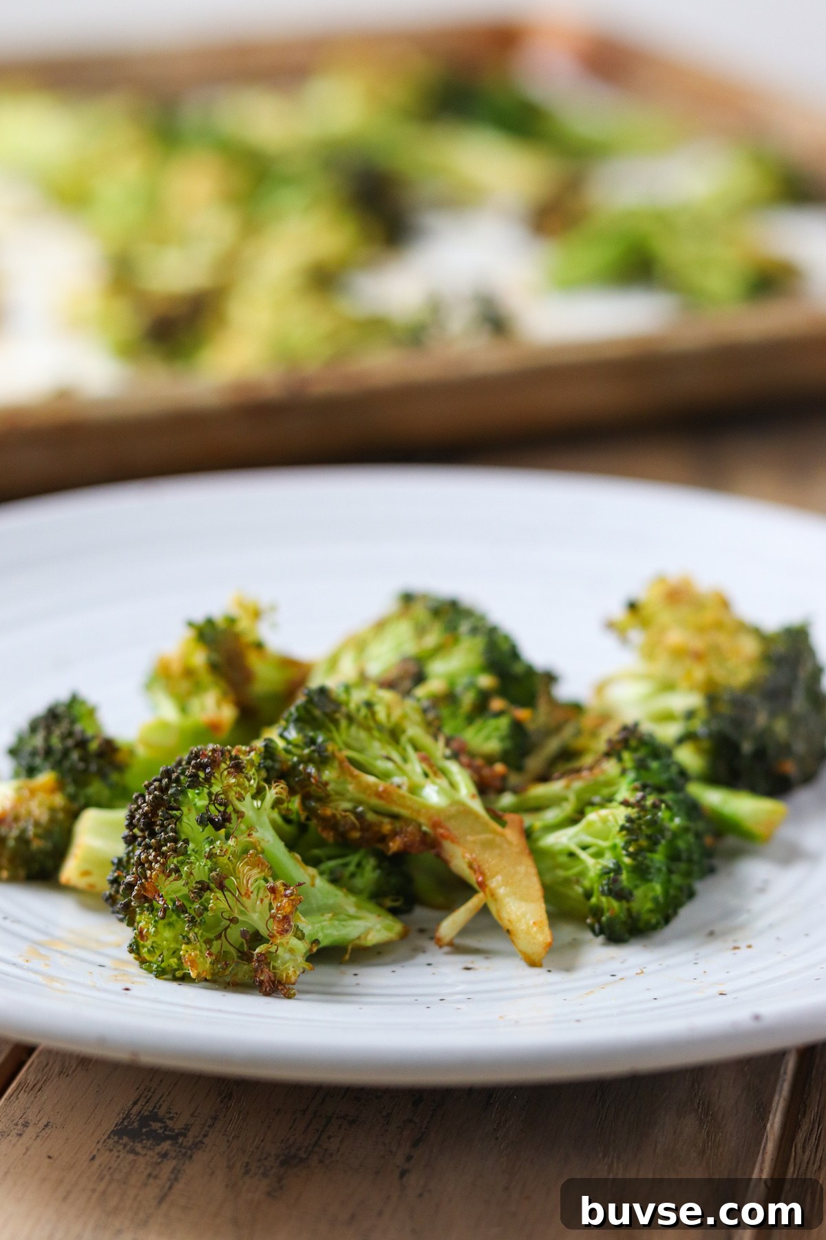 Chipotle Butter Roasted Broccoli
