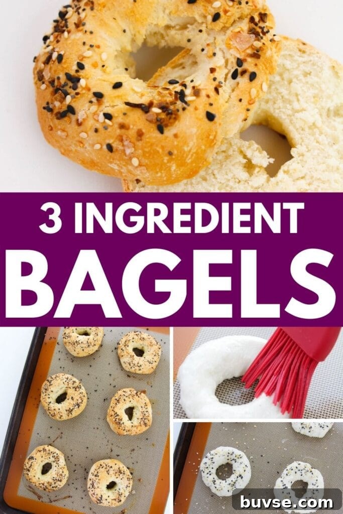 3 ingredient bagels 