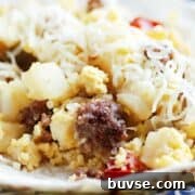 One Pan Breakfast Burrito Bake