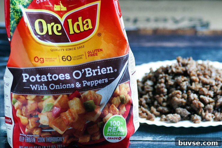 One Pan Breakfast Burrito Bake