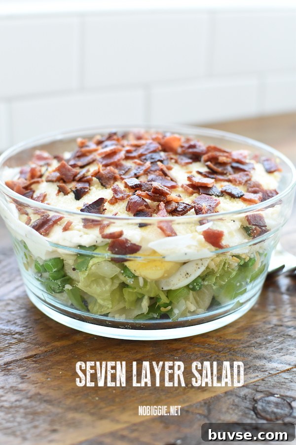 Seven Layer Salad | NoBiggie.net