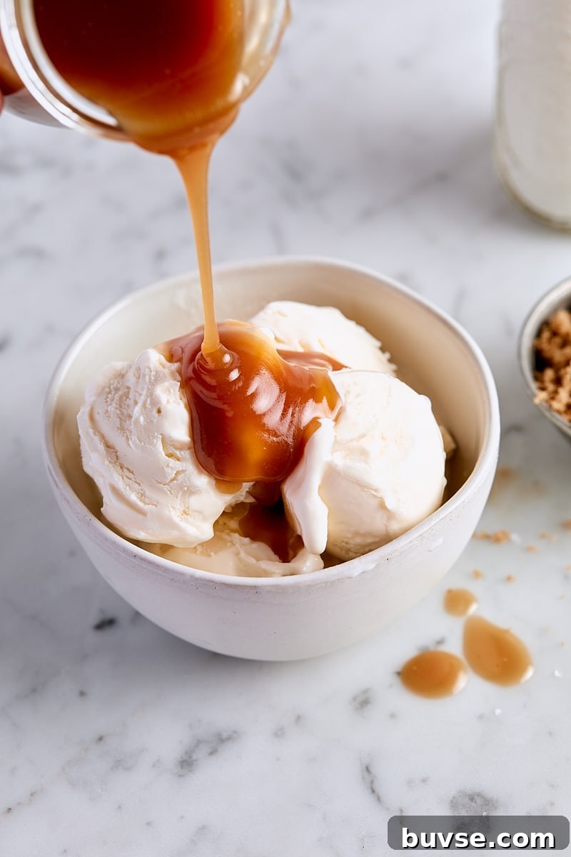 Homemade 5-Minute Butterscotch Sauce 2 Homemade Butterscotch Sauce