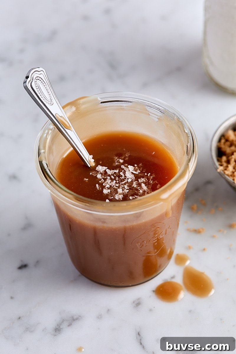 Homemade 5-Minute Butterscotch Sauce 3 Homemade Butterscotch Sauce