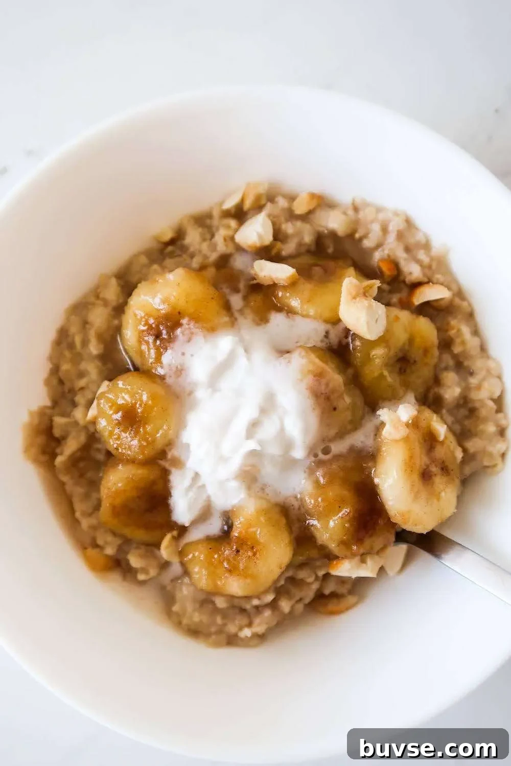 Caramelized Banana Oatmeal
