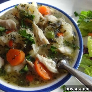 Southern chicken and dumplings