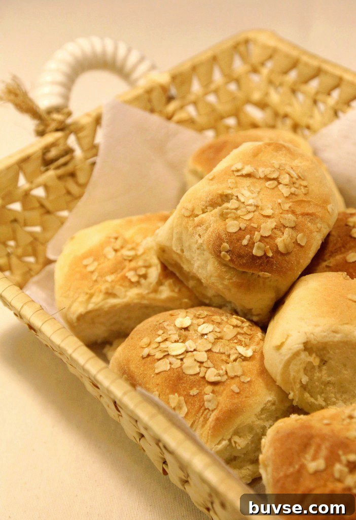 Easy Oat Bread Rolls8