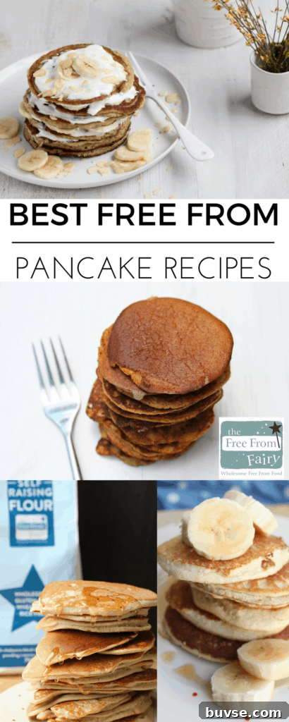 Delicious Free-From Pancake Recipes from Around the Web 9 The best free from pancake recipes from across the web, featuring gluten-free, dairy-free, egg-free, nut-free, soya-free, low FODMAP, vegan, sugar-free and paleo recipes! You'll find something to make this Shrove Tuesday.